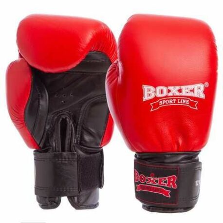 Бокс. рукавиці Boxer 2001 12oz ФБУ (шк)
