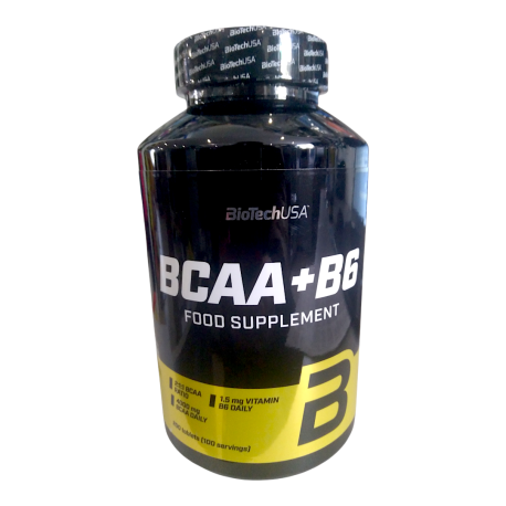 Амінокислота BioTechUSA BCAA+B6 (200 таб)