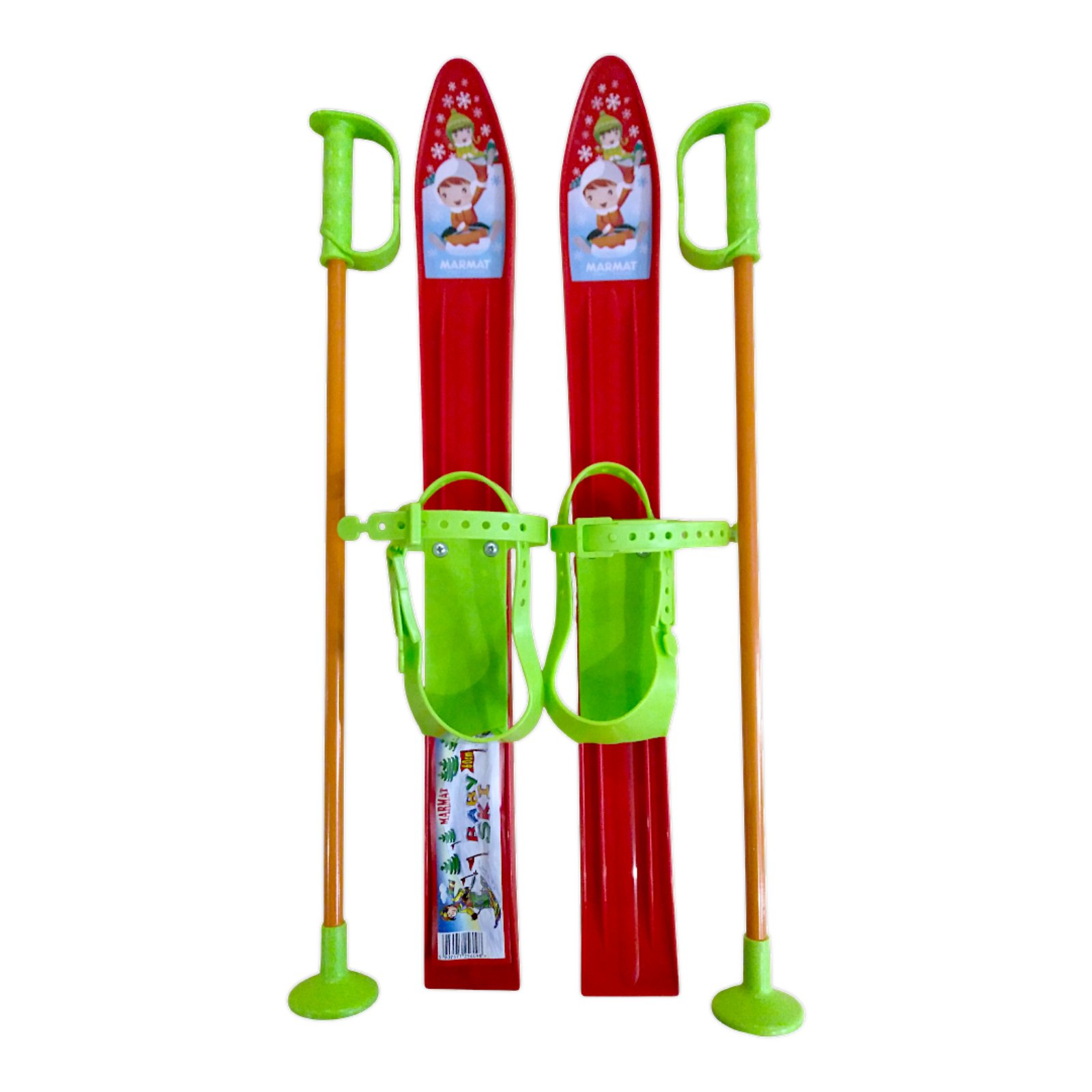 Набір лижний дитячий Marmat 60см Червоний - Зображення 2