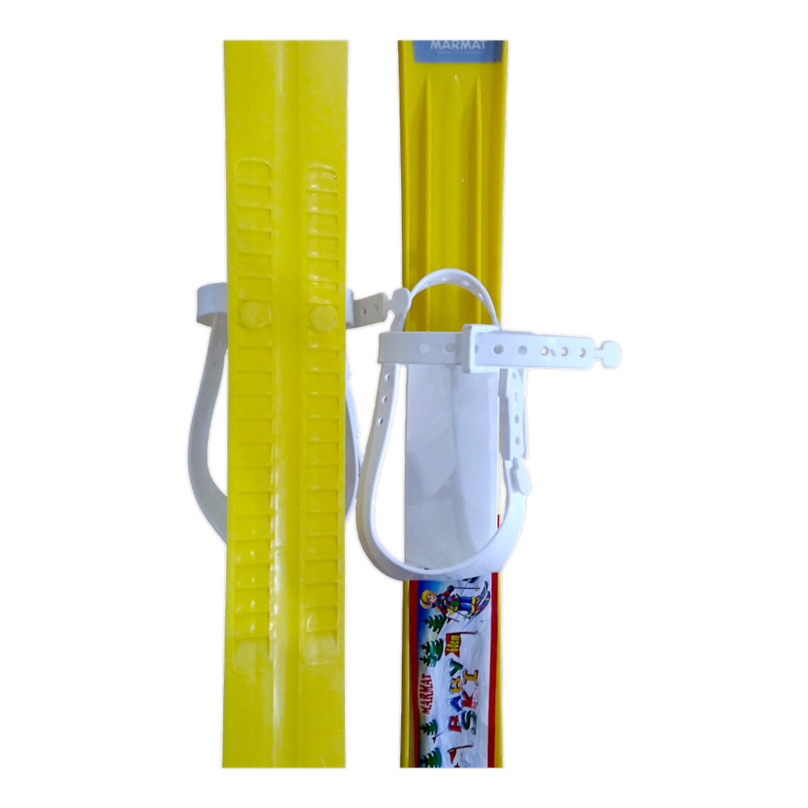 Набір лижний дитячий Marmat 60см Жовтий - Зображення 4