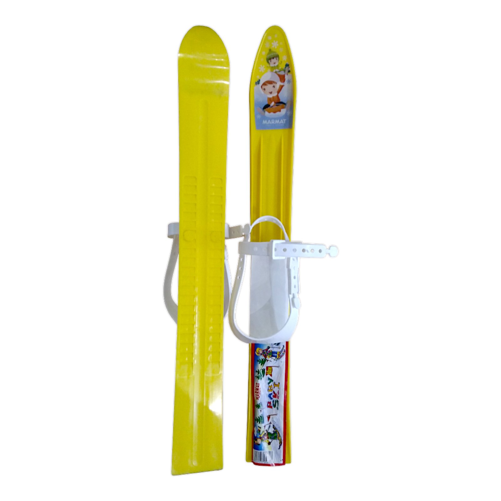 Набір лижний дитячий Marmat 60см Жовтий - Зображення 3