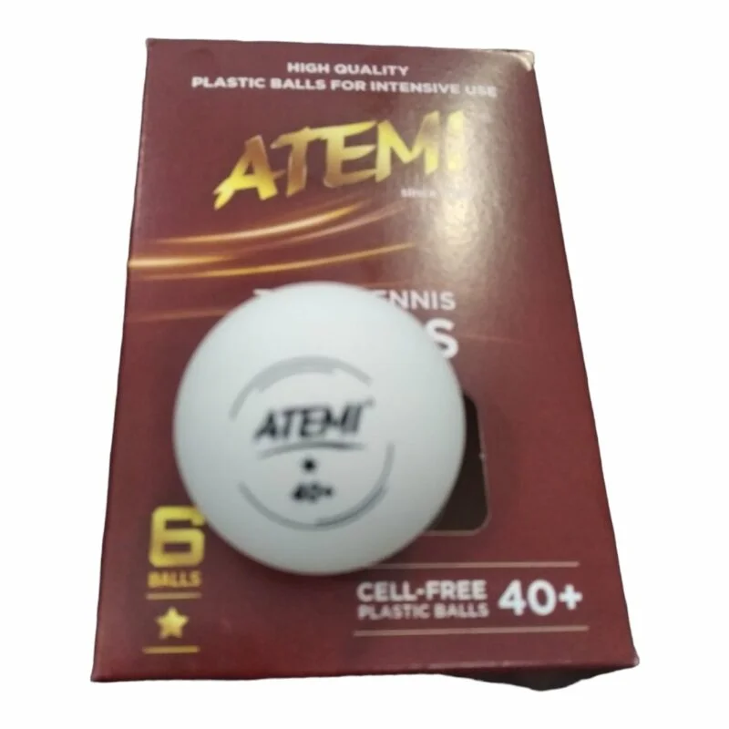 Кулька для настільного тенісу ATEMI 1* (40+) - Зображення 2