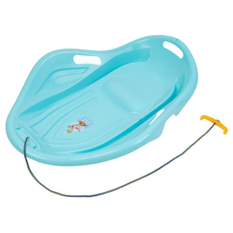 Санки-снігокати мушля льодянка з'їзд дитячі із ручками Marmat Muszla Сині