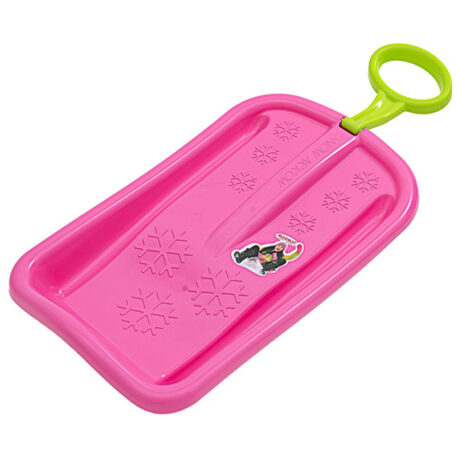 Сани-льодянка з'їзд з ручкою Marmat Рожевий