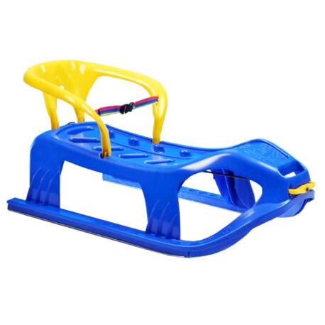 Санки дитячі з спинкою Marmat Snow Star Сині