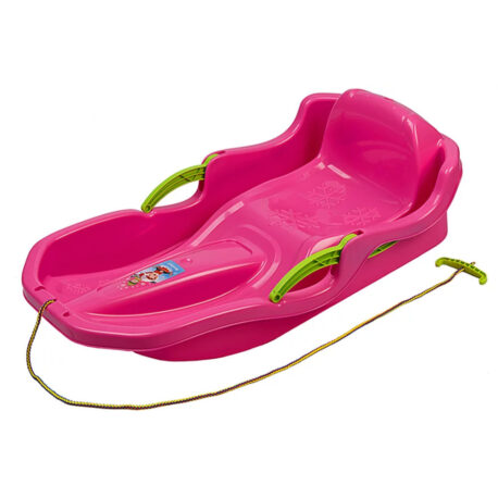 Санки дитячі з гальмами Marmat Speed Bob Рожеві 