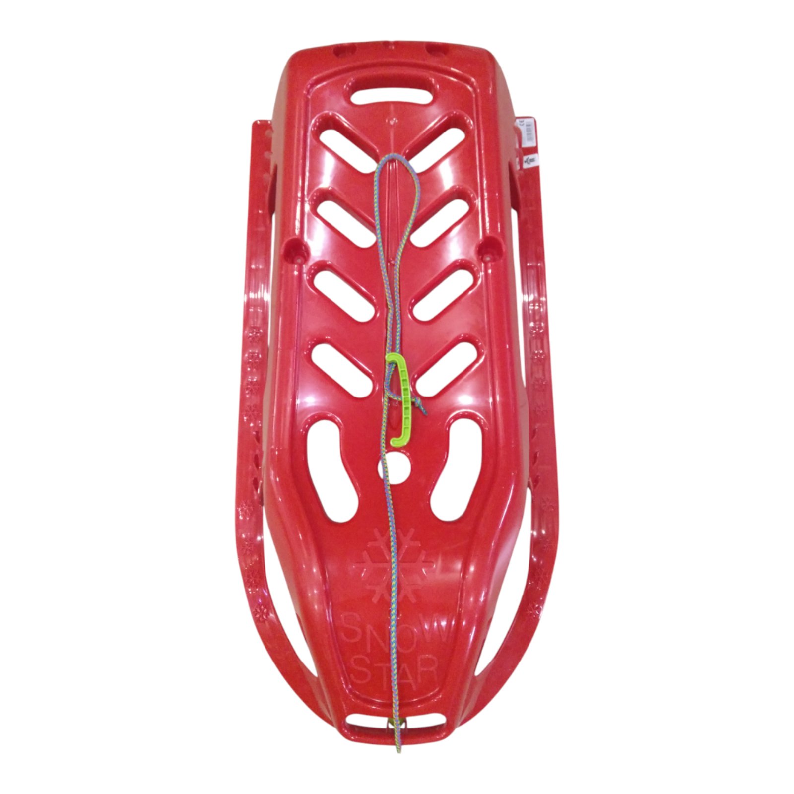 Санки дитячі без спинки Marmat Snow Star Червоні - Зображення 2