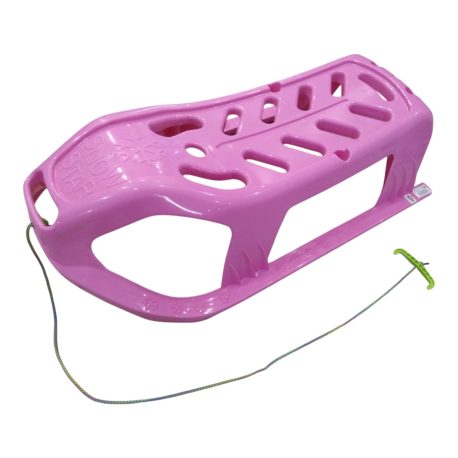 Санки дитячі без спинки Marmat Snow Star Рожеві