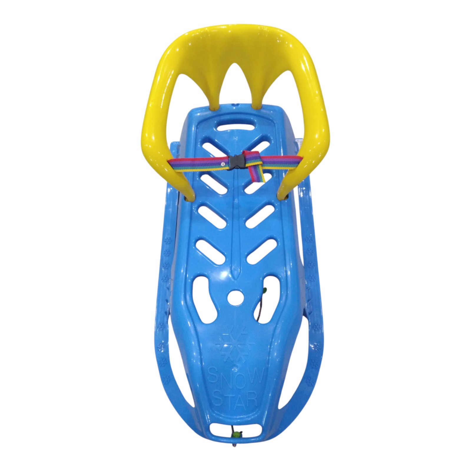 Санки дитячі з спинкою Marmat Snow Star Сині - Зображення 3