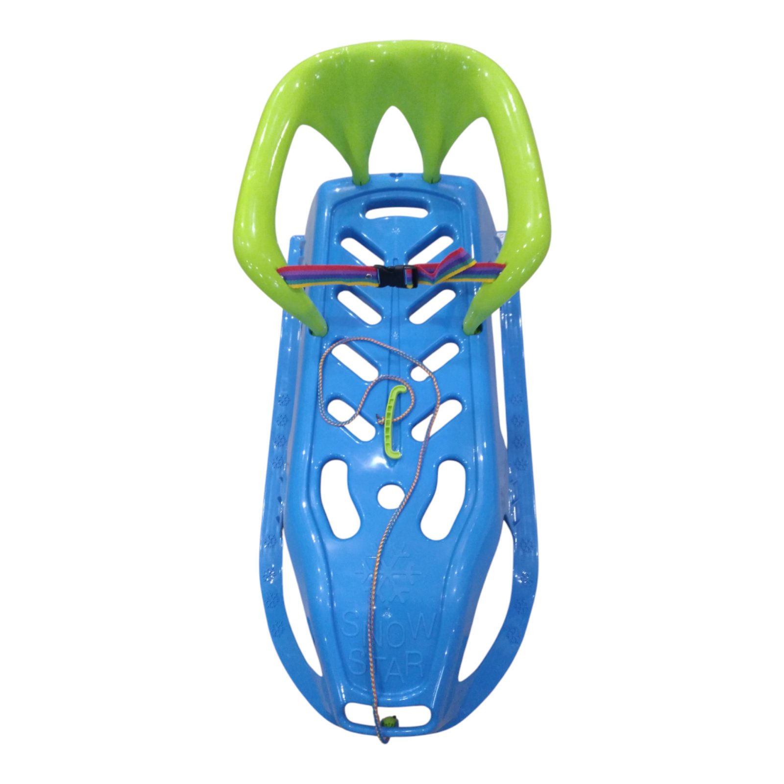 Санки дитячі з спинкою Marmat Snow Star Сині - Зображення 4