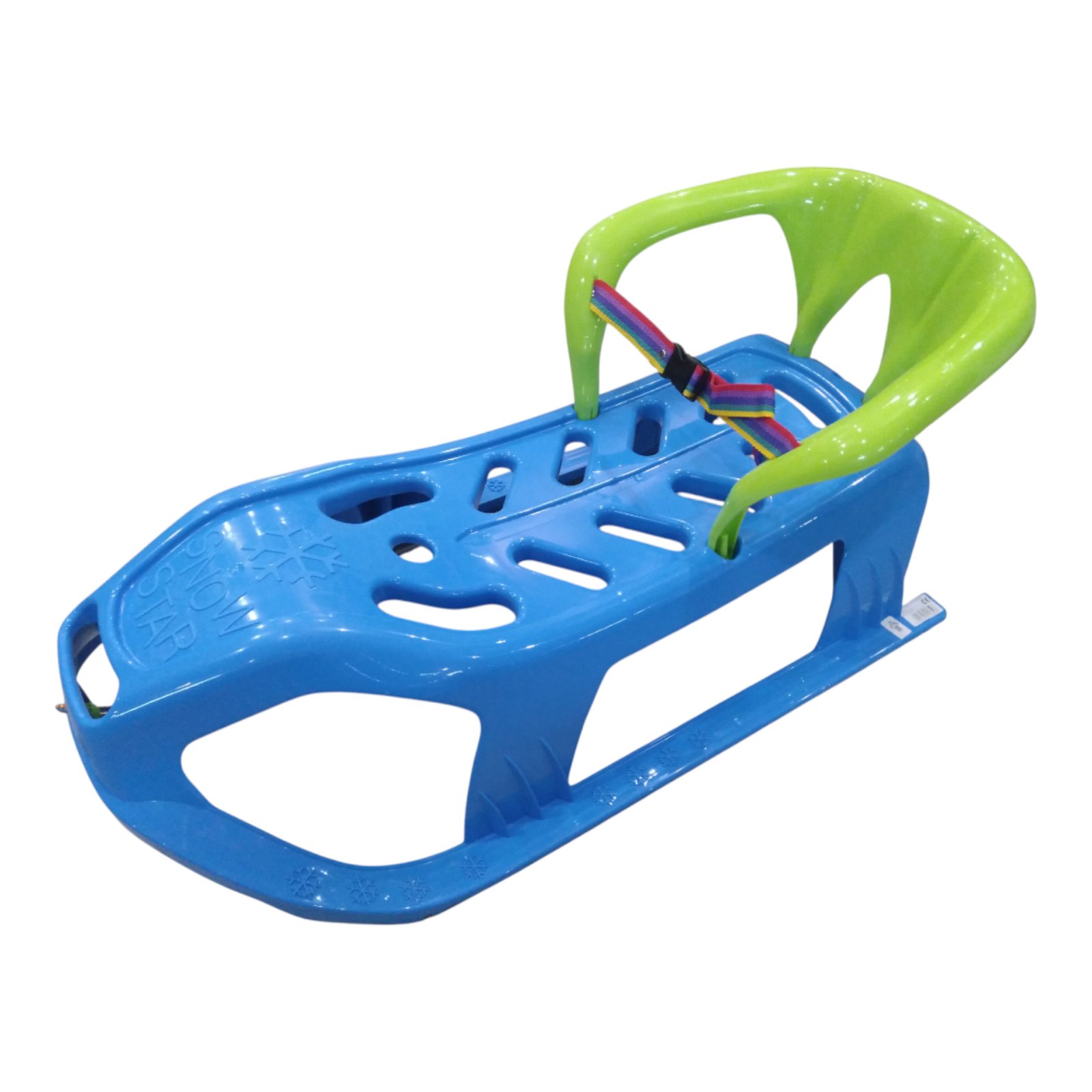 Санки дитячі з спинкою Marmat Snow Star Сині - Зображення 8