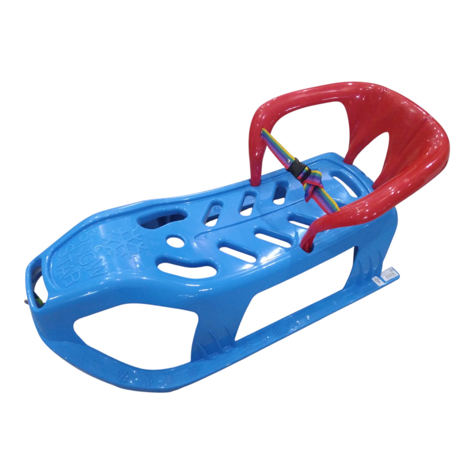 Санки дитячі з спинкою Marmat Snow Star Сині - Зображення 9