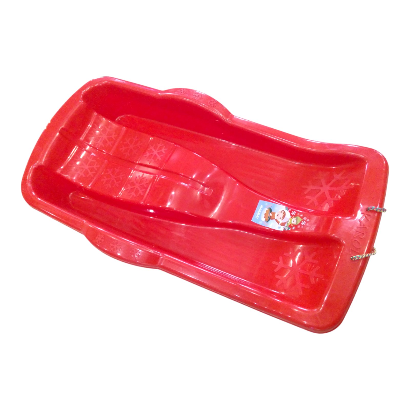 Санки дитячі з ручками Marmat Karol Червоні - Зображення 4