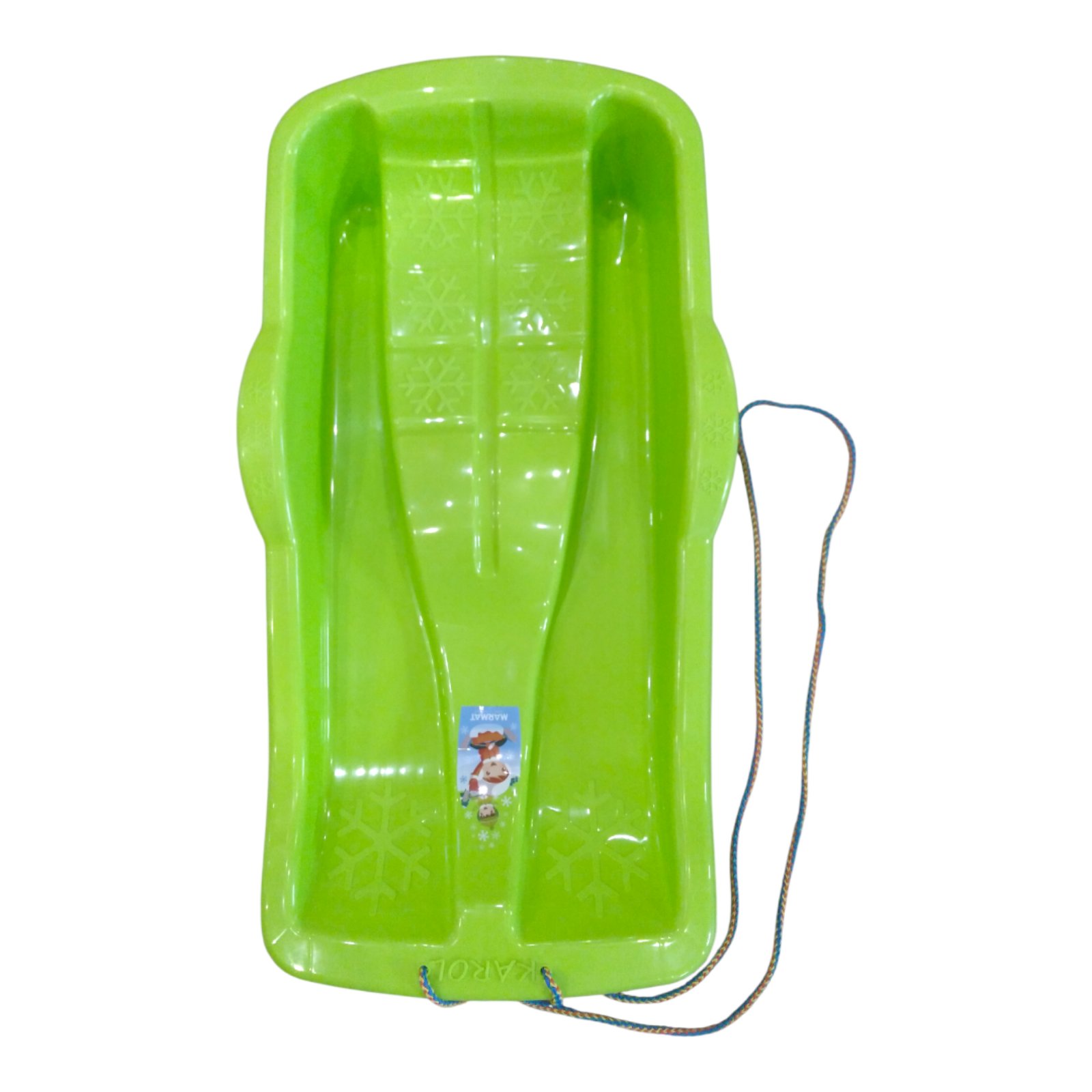 Санки дитячі з ручками Marmat Karol Зелені - Зображення 2