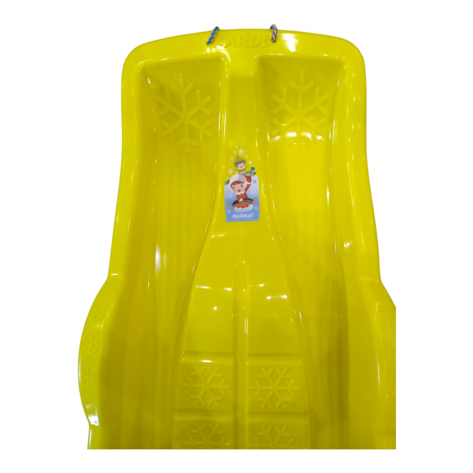 Санки дитячі з ручками Marmat Karol Жовті - Зображення 5