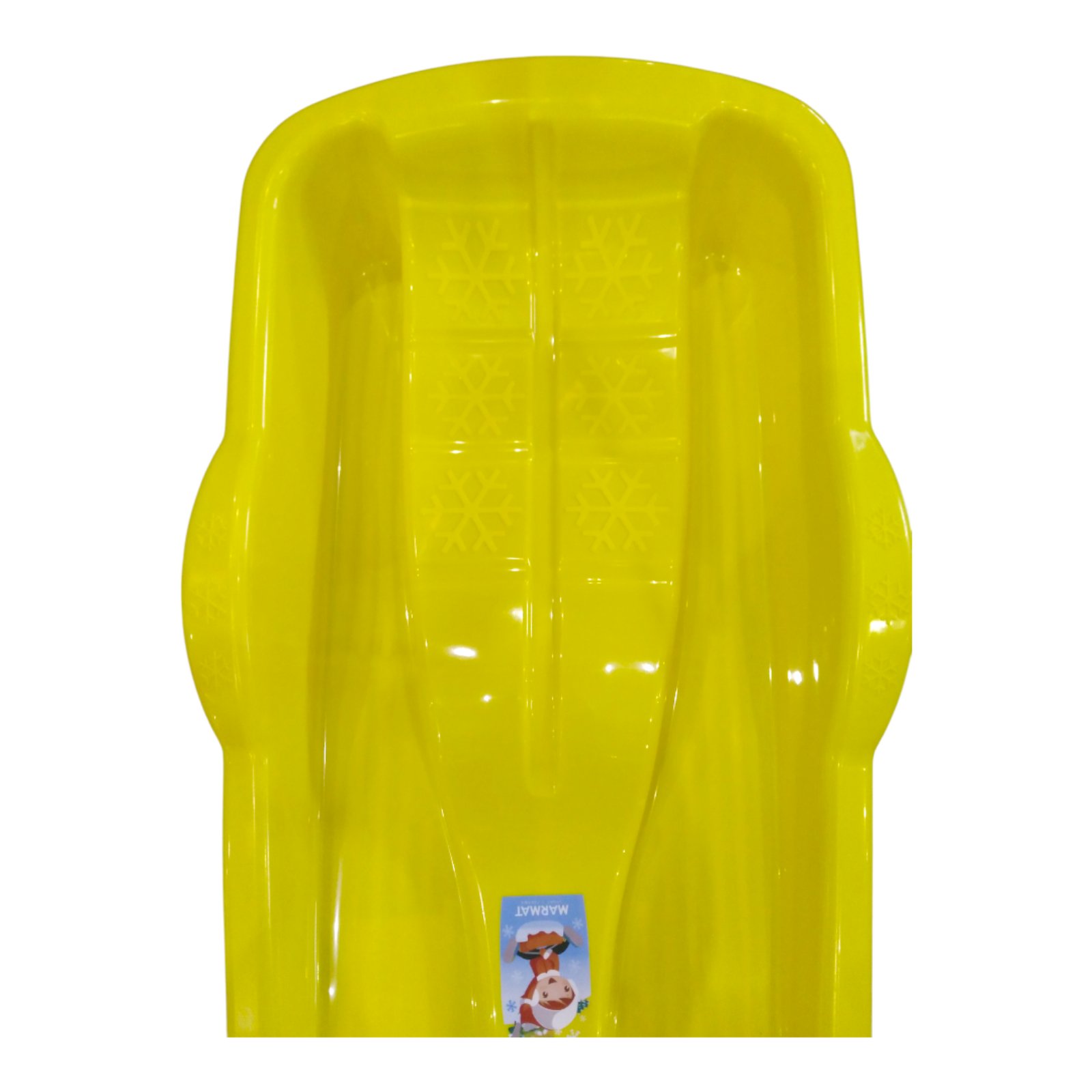 Санки дитячі з ручками Marmat Karol Жовті - Зображення 4