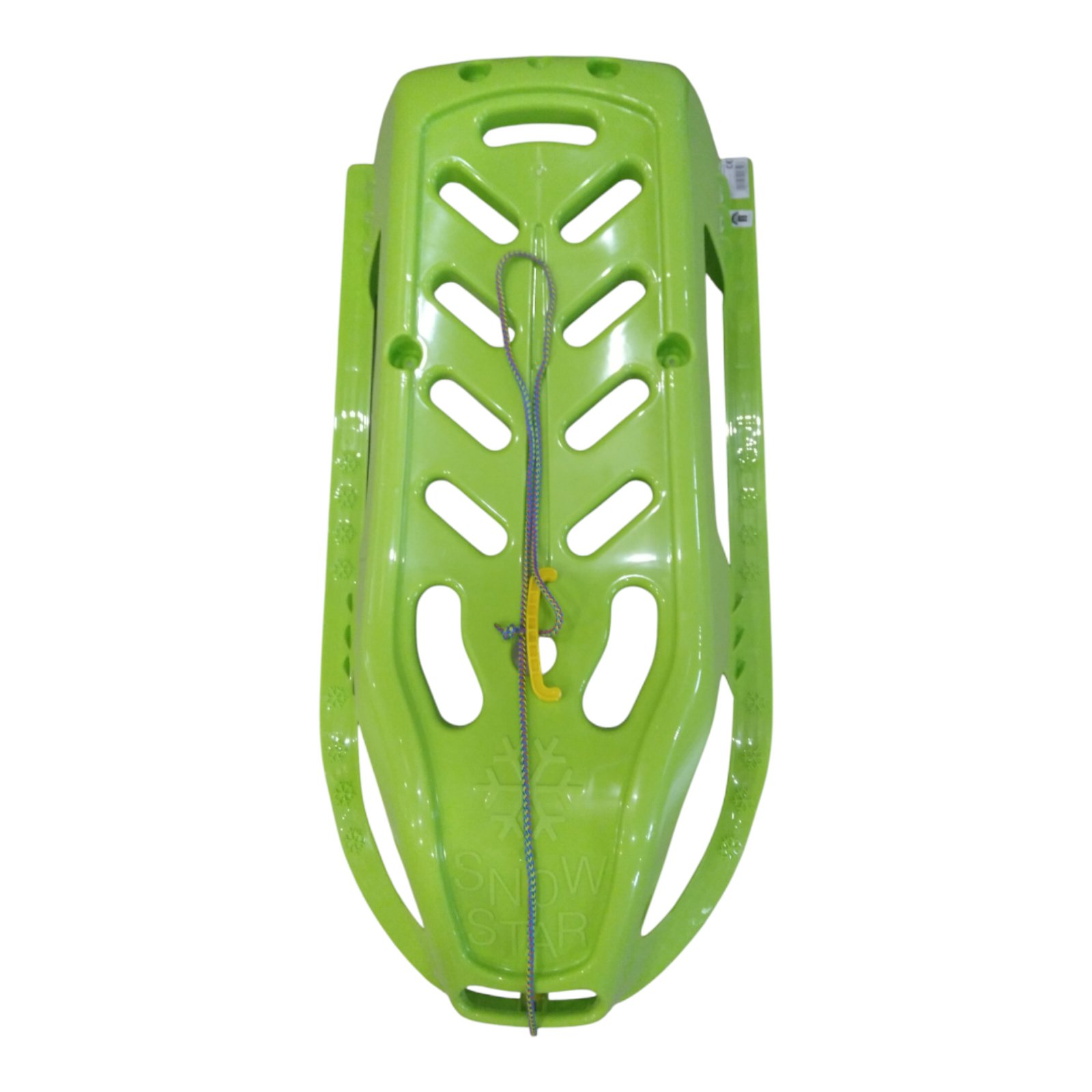 Санки дитячі без спинки Marmat Snow Star Зелені - Зображення 2