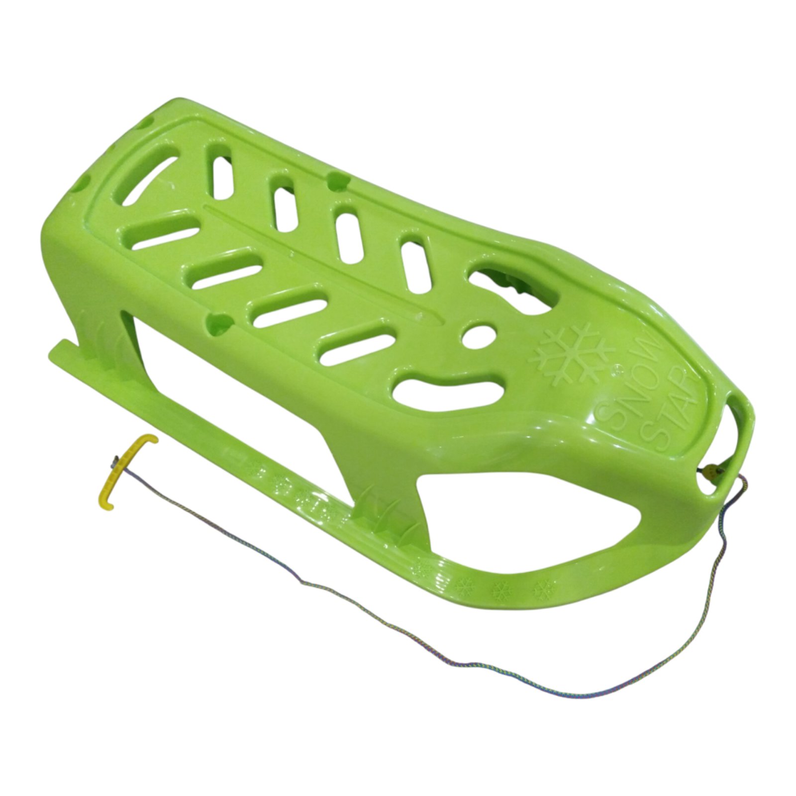 Санки дитячі без спинки Marmat Snow Star Зелені - Зображення 3