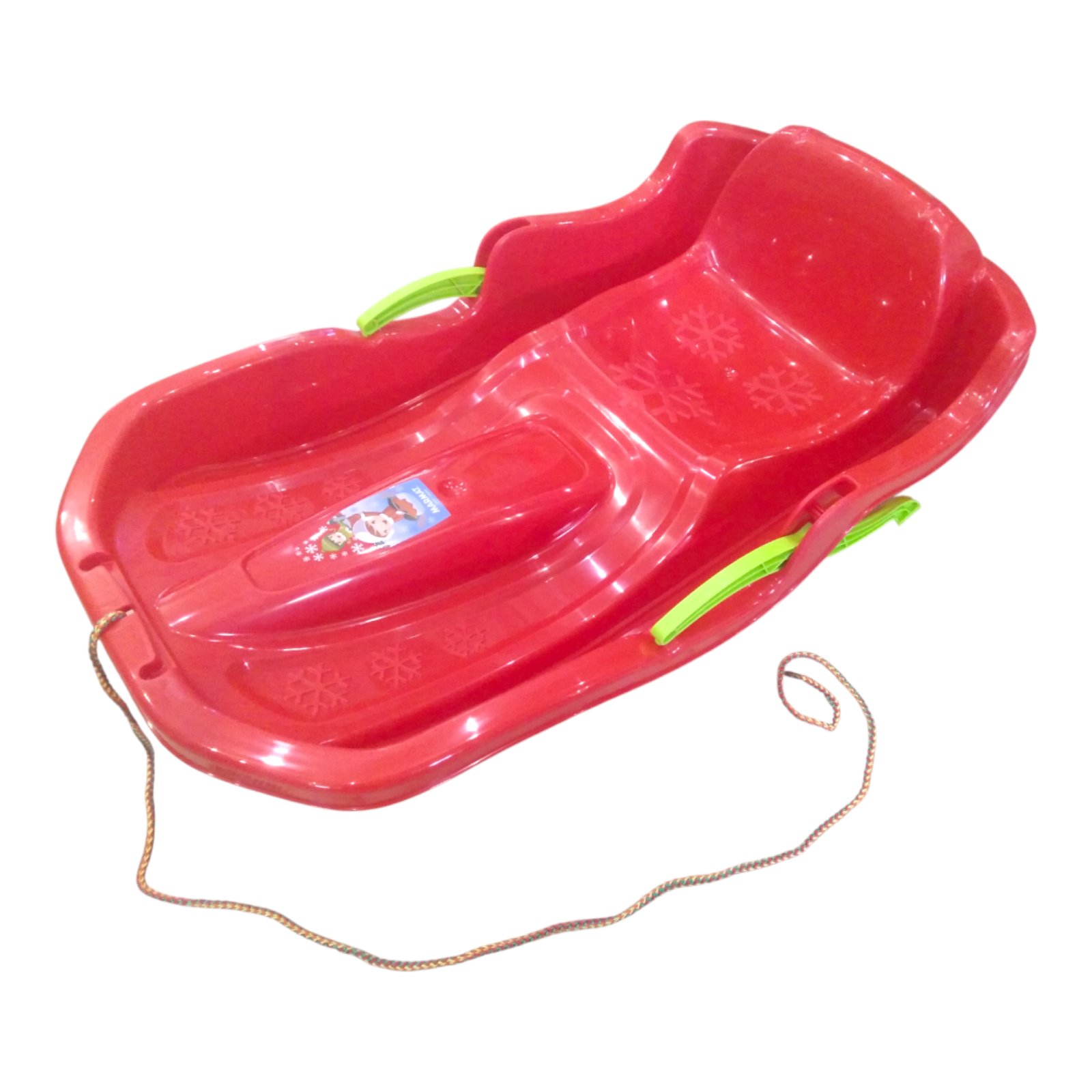 Санки дитячі з гальмами Marmat Speed Bob Червоні - Зображення 4