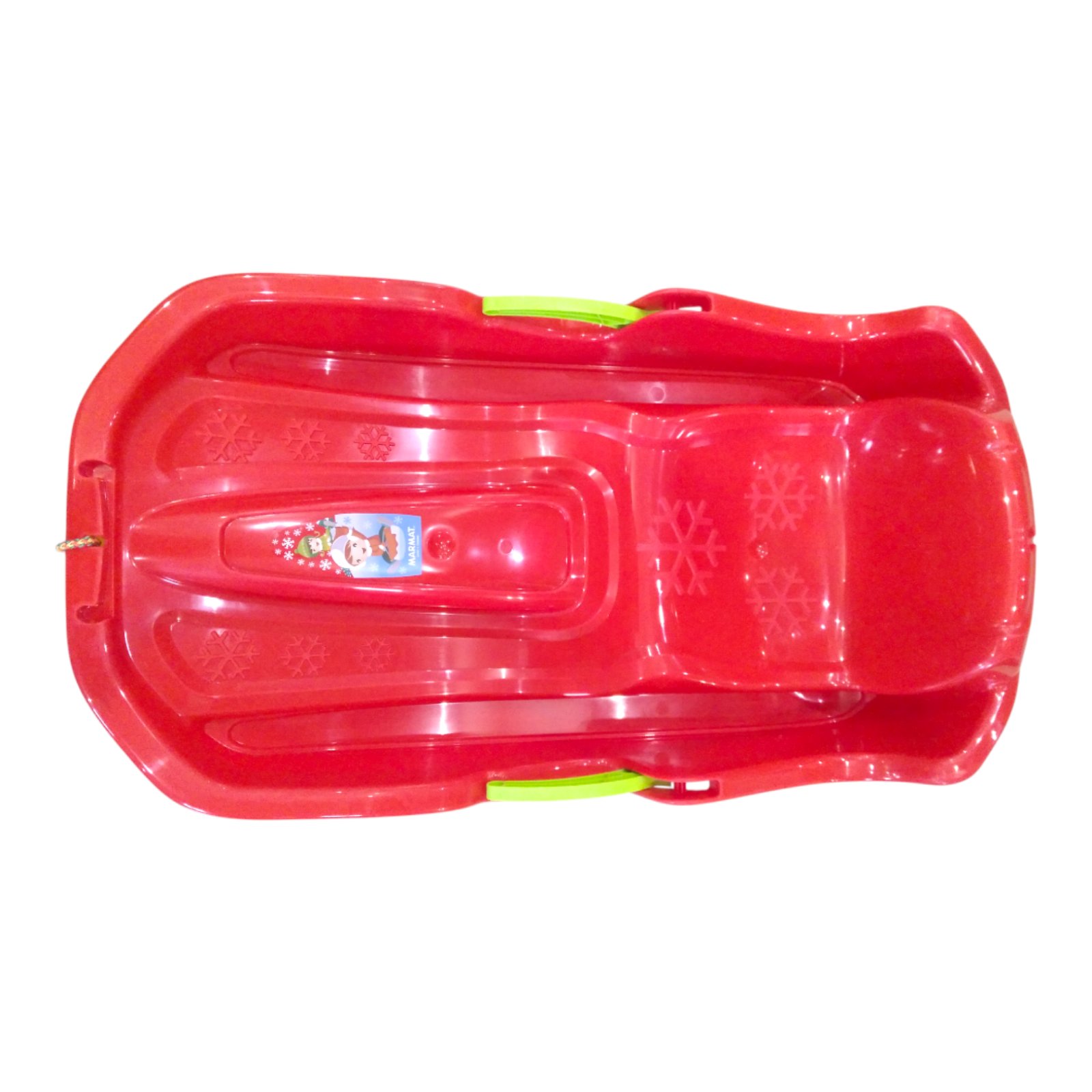 Санки дитячі з гальмами Marmat Speed Bob Червоні - Зображення 2