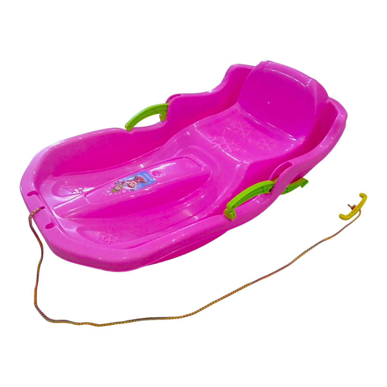 Санки дитячі з гальмами Marmat Speed Bob Рожеві - Зображення 4