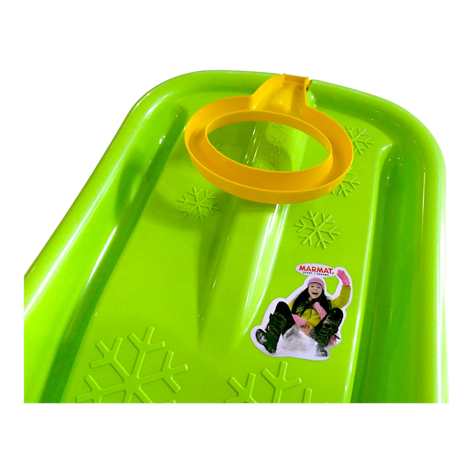 Сани-льодянка з ручкою Marmat Зелений - Зображення 4