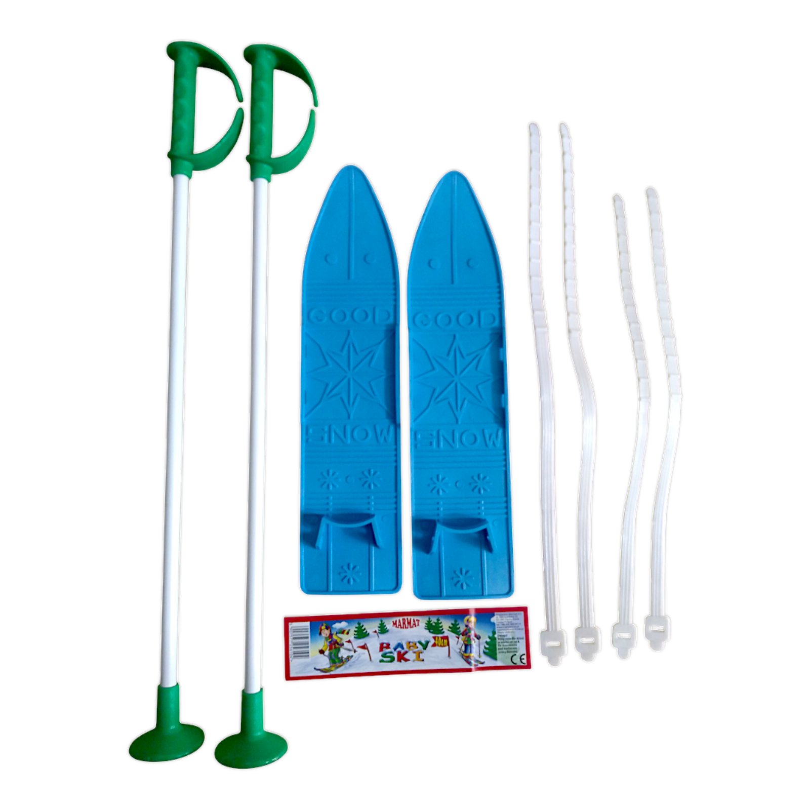 Набір лижний дитячий Marmat 40 см Синій - Зображення 2