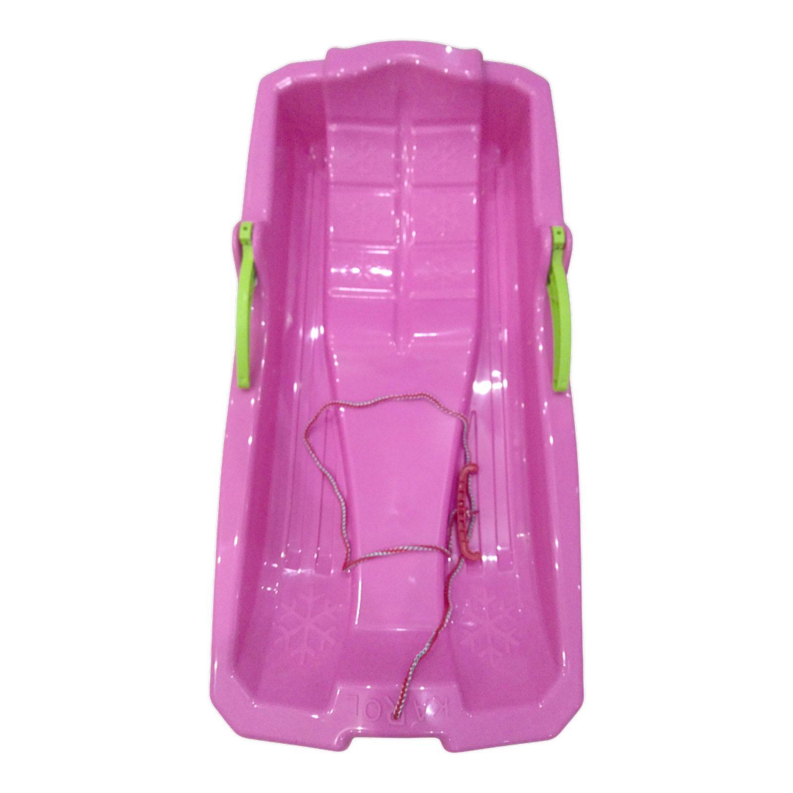 Санки дитячі з гальмами Marmat Karol Рожеві - Зображення 2