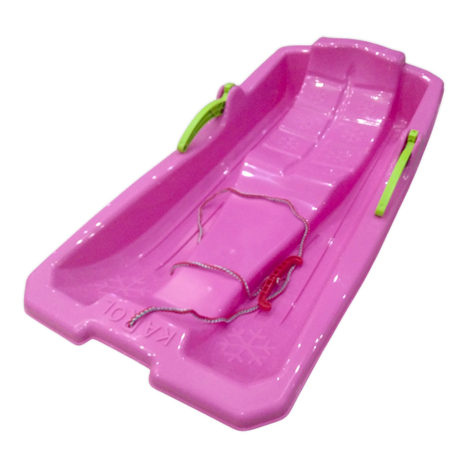 Санки дитячі з гальмами Marmat Karol Рожеві - Зображення 3