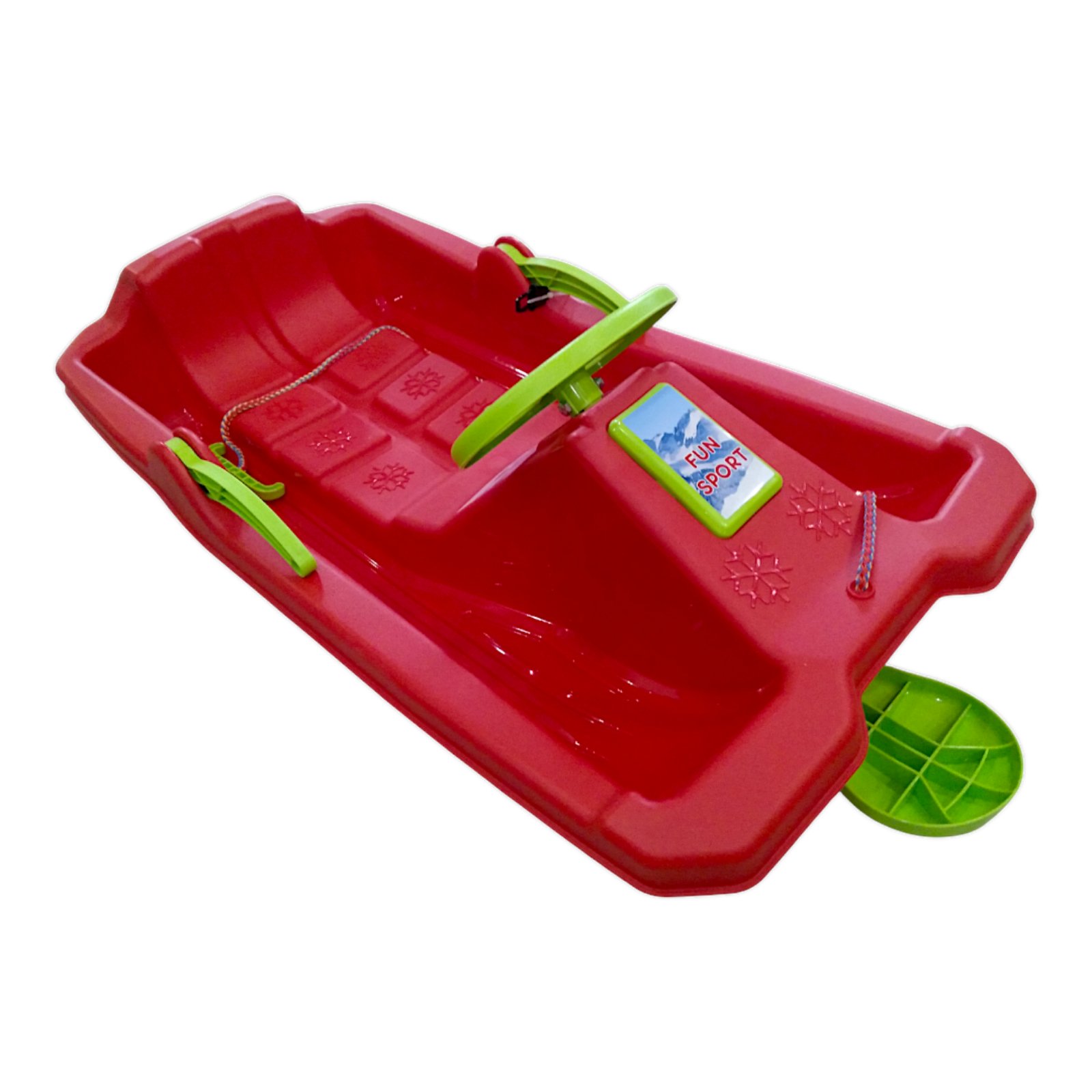 Санки з кермом Marmat Niko Червоні - Зображення 4