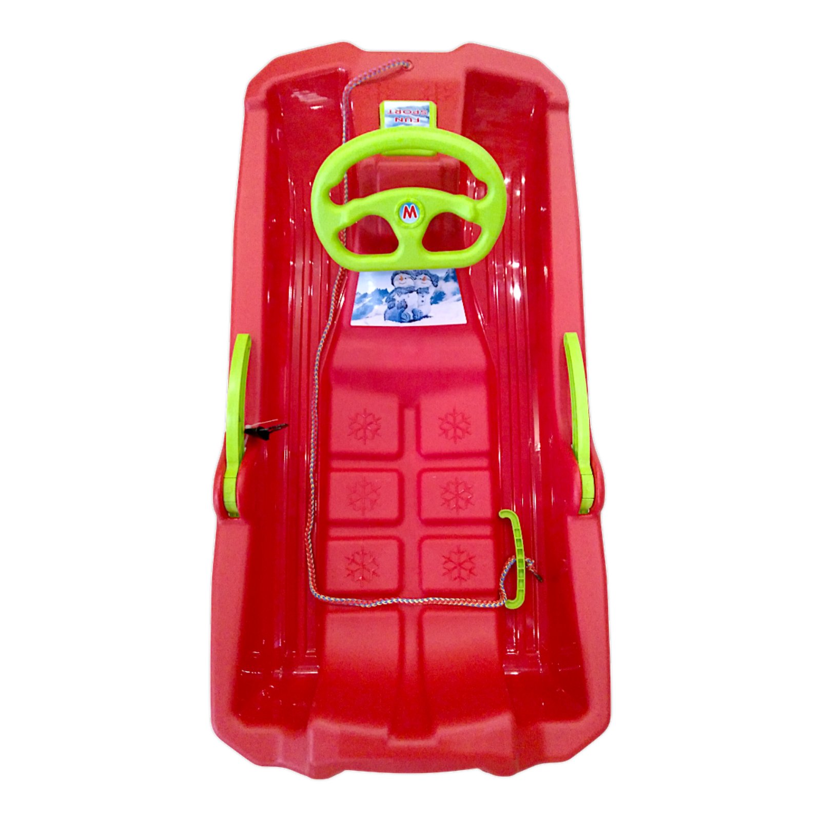 Санки з кермом Marmat Niko Червоні - Зображення 3