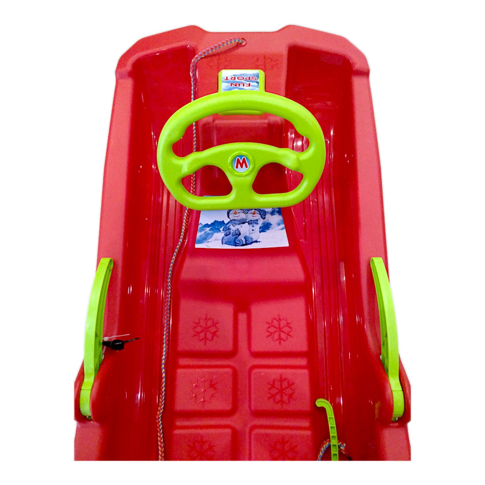 Санки з кермом Marmat Niko Червоні - Зображення 5