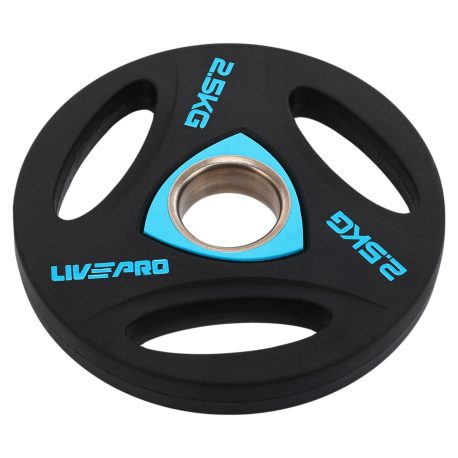 Диск до штанги LP-8020 ф50 2,5кг (поліуритан)