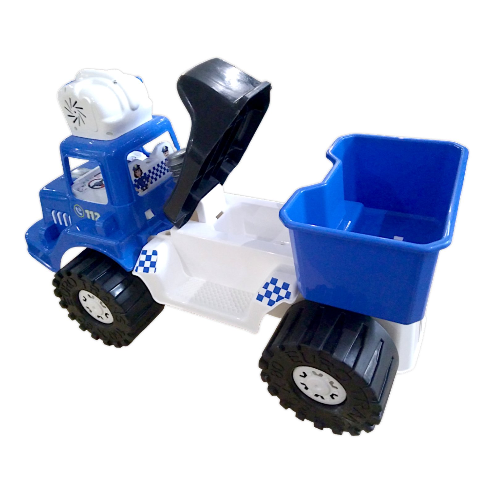 Дитяча машина "Поліція" MARMATз бульбашкометом - Зображення 2