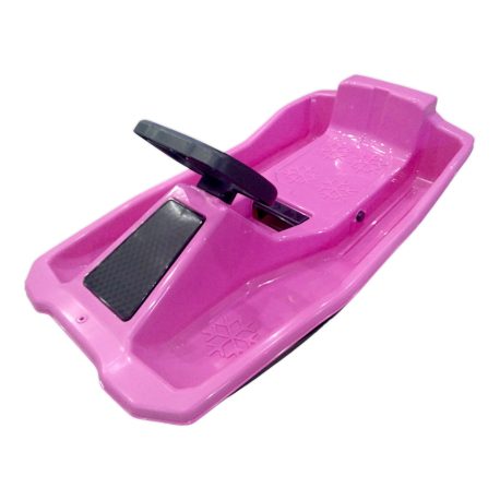 Санки з кермом Marmat №1 Рожеві