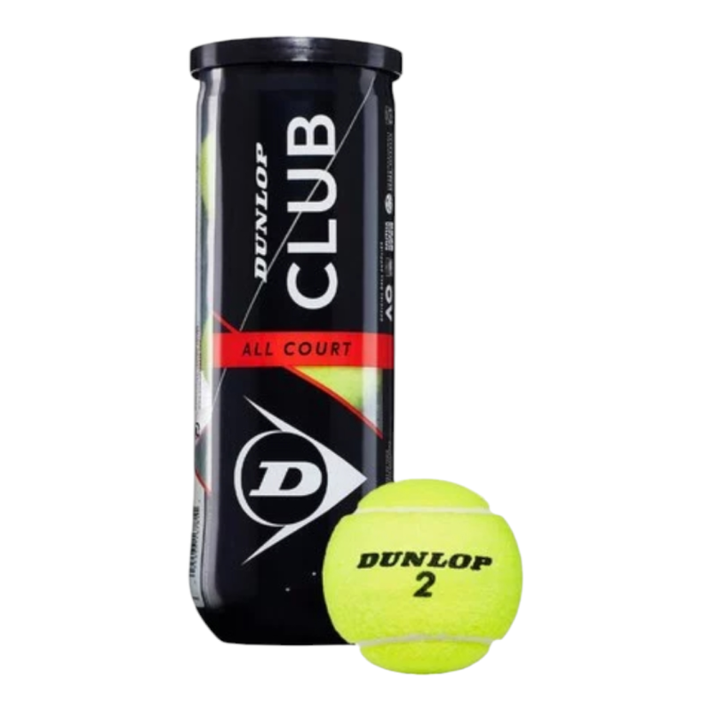 М'ячі для великого тенісу DUNLOP CLUB 601334 (3шт.)