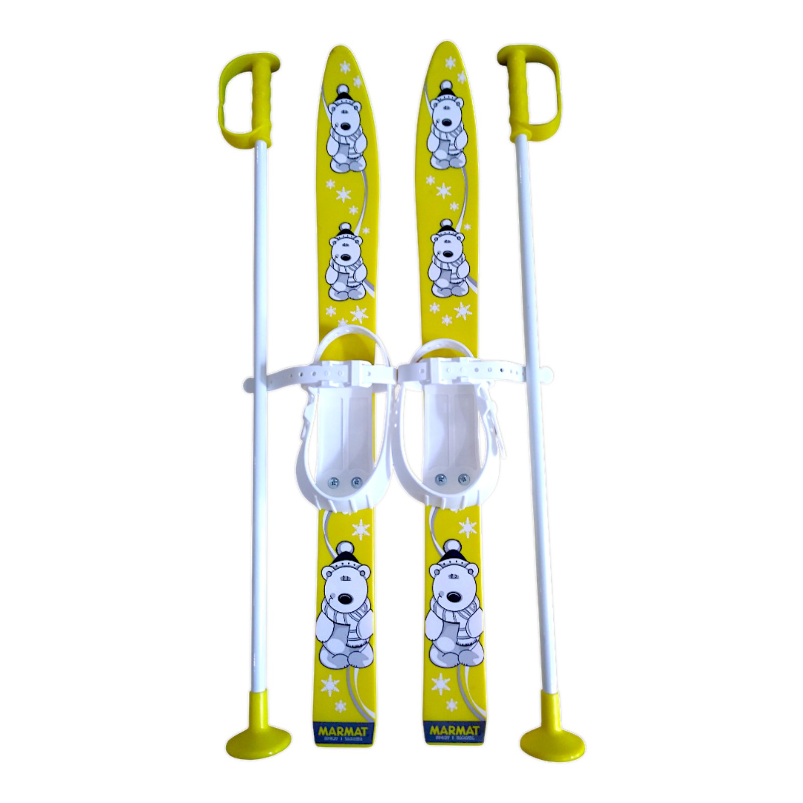 Набір лижний дитячий Marmat 70см Жовтий - Зображення 2