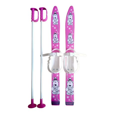 Набір лижний дитячий Marmat 70см Рожевий