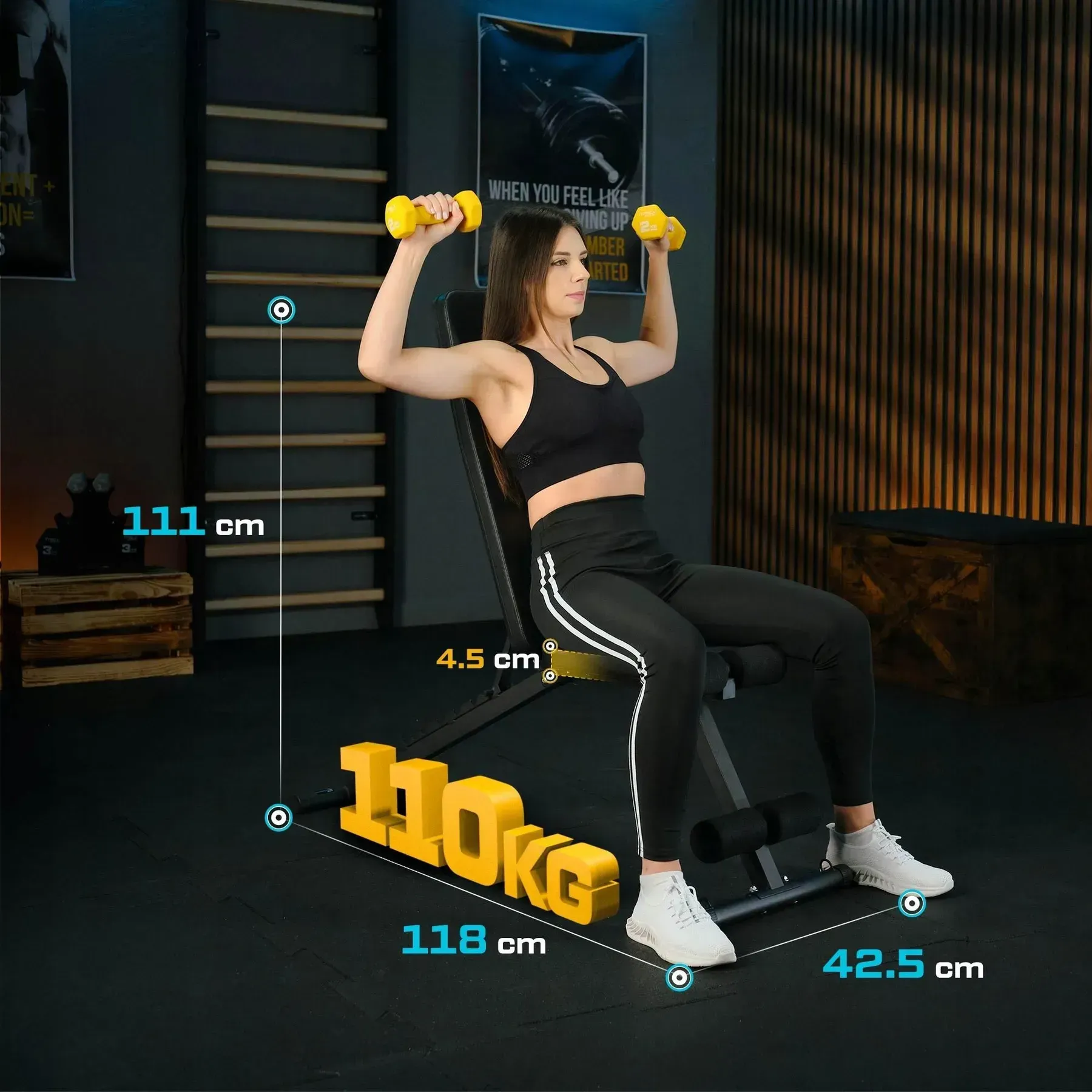 Лавка атлетична Trex Sport TX-110B - Зображення 7
