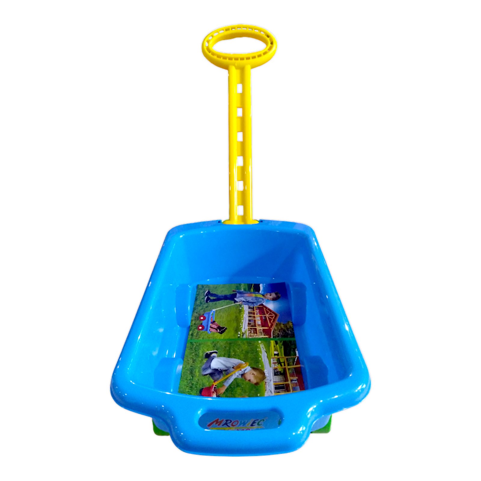 Дитячий Візок каталка з ручкою MARMAT Синій - Зображення 2