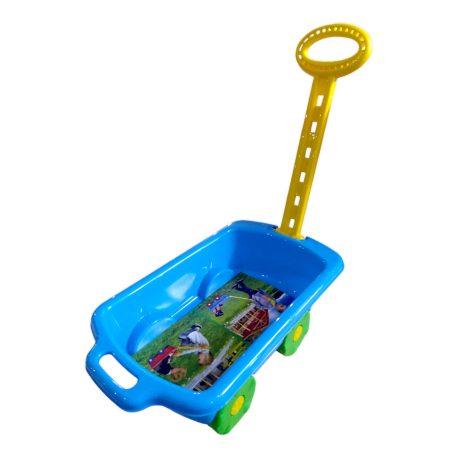 Дитячий Візок каталка з ручкою MARMAT Синій