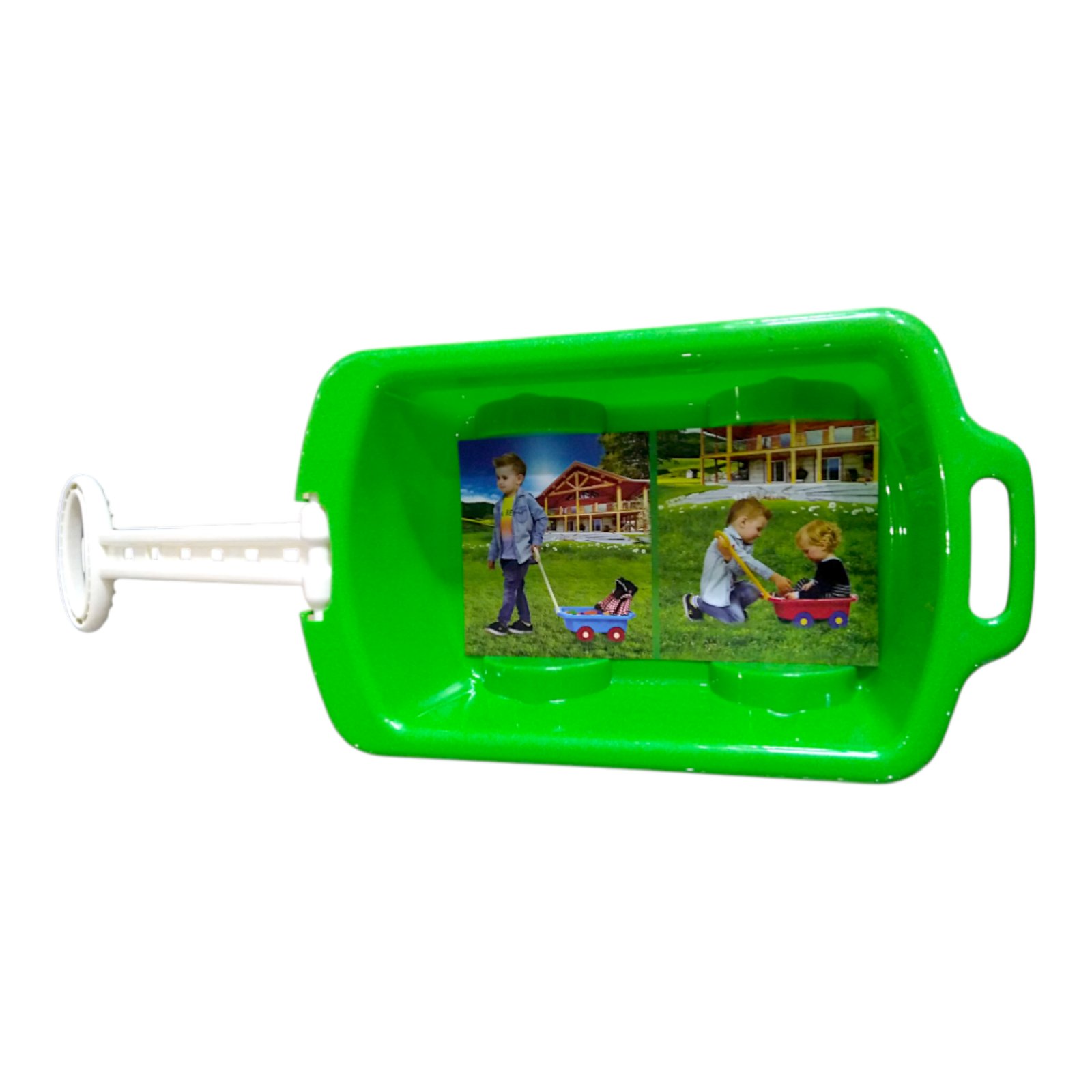 Дитячий Візок каталка з ручкою MARMAT Зелений - Зображення 4