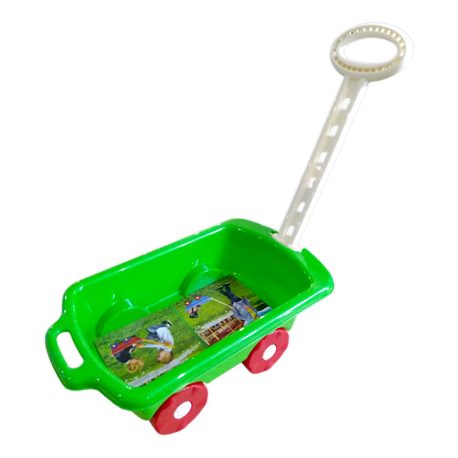 Дитячий Візок каталка з ручкою MARMAT Зелений