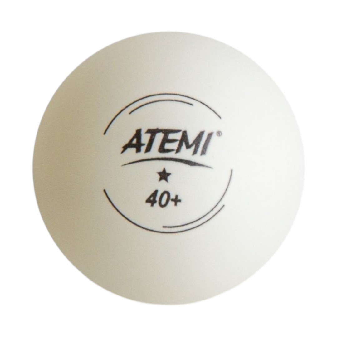 Кулька для настільного тенісу ATEMI 1* (40+) 1 шт - Зображення 2