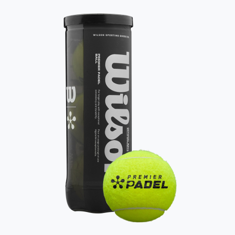 М'ячі для великого тенісу Wilson PREMIER PADEL (3 шт)