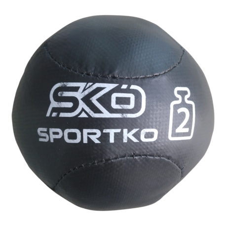 Медбол SportKo ПВХ МБП2  2 кг 