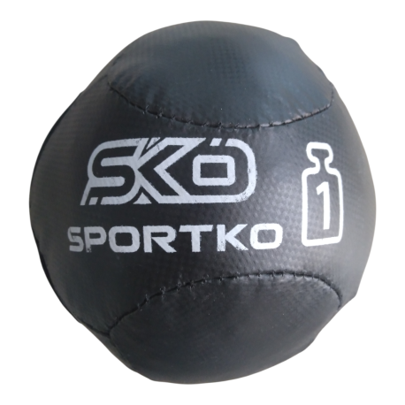 Медбол SportKo ПВХ МБП1 1 кг