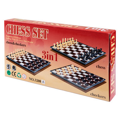Шахи та шашки CHESS SET 3208A (21*21*3 см) - Зображення 5