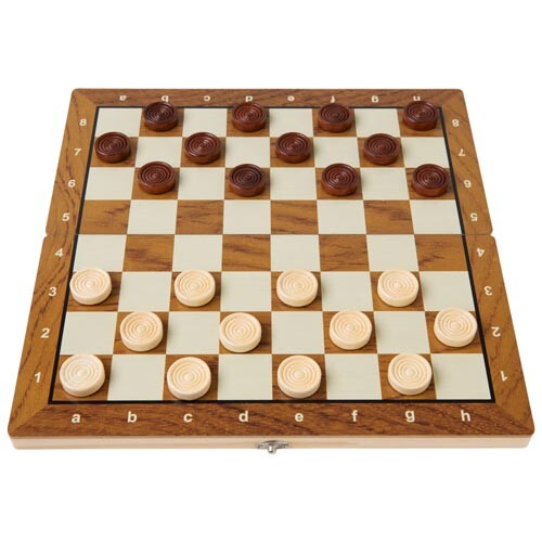 Шашки дерев'яні Xinliye W7782-X 29*29 см - Зображення 3