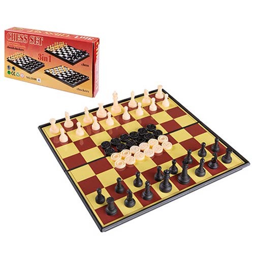 Шахи та шашки CHESS SET 3208A (21*21*3 см) - Зображення 4